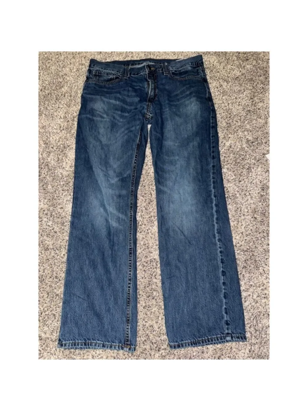Old Navy Straight Fit Jeans Men’s 34x30 Blue Medium Wash Classic Denim